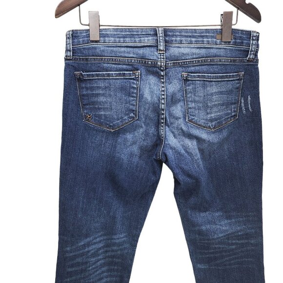 Kut From the Kloth Boyfriend‎ Jeans Women's Size 8 Distressed Denim KFTK - Picture 4 of 9